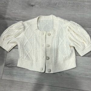 Hill House Ollie Sweater Size XS in Coconut Milk
